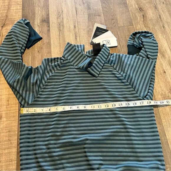 Nike dry fit stiped long sleeve shirt size S - Picture 8 of 8